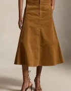 Polo Ralph Lauren разкроена пола от джинс кафява 211B17568