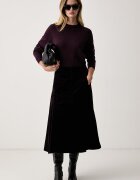 Polo Ralph Lauren разкроена пола от джинс виолетова 211B17568