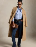 Polo Ralph Lauren риза дамска от памук синя 211B17147