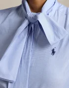 Polo Ralph Lauren риза дамска от памук синя 211B17147