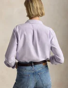 Polo Ralph Lauren риза дамска от памук виолетова 211970736