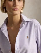 Polo Ralph Lauren риза дамска от памук виолетова 211970736