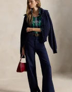 Polo Ralph Lauren риза дамска от памук зелена 211B36268