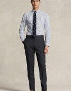 Polo Ralph Lauren риза мъжка от памук бяла на каре 710922273