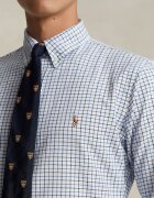 Polo Ralph Lauren риза мъжка от памук бяла на каре 710922273