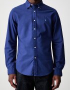 Polo Ralph Lauren риза мъжка от памук синя 710804257