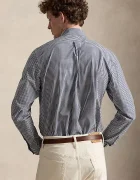 Polo Ralph Lauren риза мъжка от памук синя на каре 710929347