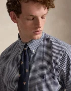 Polo Ralph Lauren риза мъжка от памук синя на каре 710929347