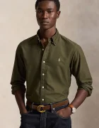 Polo Ralph Lauren риза мъжка от памук зелена 710805564
