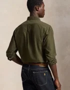 Polo Ralph Lauren риза мъжка от памук зелена 710805564