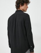 Polo Ralph Lauren риза мъжка памучна черна 710654408