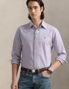 Polo Ralph Lauren риза мъжка памучна виолетова 710805562