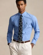 Polo Ralph Lauren риза мъжка с памук синя 710929349