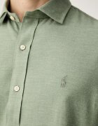Polo Ralph Lauren риза мъжка с памук зелена 710B22592