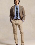 Polo Ralph Lauren Риза мъжка в синьо с кройка по тялото яка копче 710928254