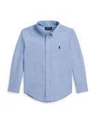 Polo Ralph Lauren риза за деца от памук синя 322952199500
