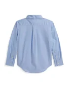 Polo Ralph Lauren риза за деца от памук синя 322952199500