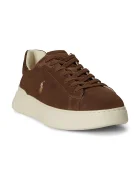 Polo Ralph Lauren Rlite Court маратонки мъжки от велур кафяви 809P15729003