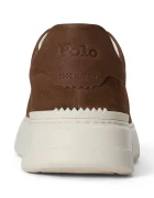 Polo Ralph Lauren Rlite Court маратонки мъжки от велур кафяви 809P15729003