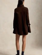 Polo Ralph Lauren рокля от памук кафява 211B22153