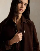Polo Ralph Lauren рокля от памук кафява 211B22153