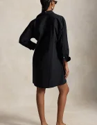 Polo Ralph Lauren рокля от памук MW CTN PW-WVN-DRESSES черна 211B19986002