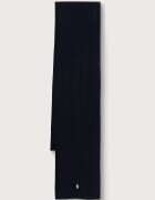Polo Ralph Lauren шал мъжки от памук тъмносин 710B28863