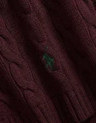 Polo Ralph Lauren шал мъжки от вълна бордо 710B23669