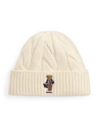 Polo Ralph Lauren шапка beanie дамска бежова 455P18118