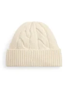 Polo Ralph Lauren шапка beanie дамска бежова 455P18118