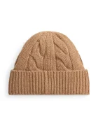 Polo Ralph Lauren шапка beanie дамска кафява 455P18118