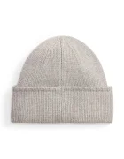 Polo Ralph Lauren шапка beanie дамска от мериносова вълна сива 455954355