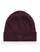 Polo Ralph Lauren шапка мъжка от вълна бордо 710886137
