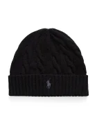 Polo Ralph Lauren шапка мъжка от вълна черна 710B23668