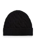 Polo Ralph Lauren шапка мъжка от вълна черна 710B23668