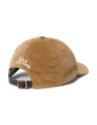 Polo Ralph Lauren шапка с козирка дамска от кадиге кафява 211A90413