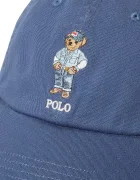 Polo Ralph Lauren шапка с козирка дамска от памук синя 211A87349
