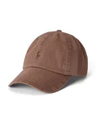 Polo Ralph Lauren шапка с козирка мъжка от памук кафява 710980231