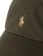 Polo Ralph Lauren шапка с козирка мъжка от памук зелена 710667709
