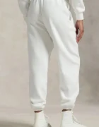 Polo Ralph Lauren спортен панталон дамски бял със стандартна талия 211971700