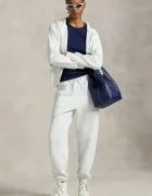 Polo Ralph Lauren спортен панталон дамски бял със стандартна талия 211971700