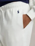 Polo Ralph Lauren спортен панталон дамски бял със стандартна талия 211971700