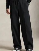 Polo Ralph Lauren спортен панталон мъжки с памук черен с висока талия 710B30262