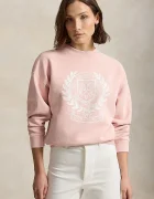 Polo Ralph Lauren суичър дамски от памук Wimbledon розов 211B16037
