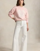 Polo Ralph Lauren суичър дамски от памук Wimbledon розов 211B16037