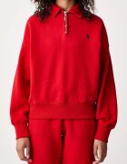 Polo Ralph Lauren суичър дамски с памук червен 211B18685