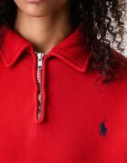 Polo Ralph Lauren суичър дамски с памук червен 211B18685