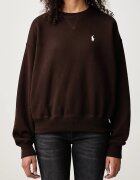Polo Ralph Lauren суичър дамски с памук кафяв 211978306