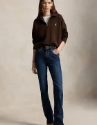 Polo Ralph Lauren суичър дамски с памук кафяв 211B18685