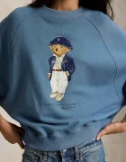 Polo Ralph Lauren суичър дамски с памук син 211B17778